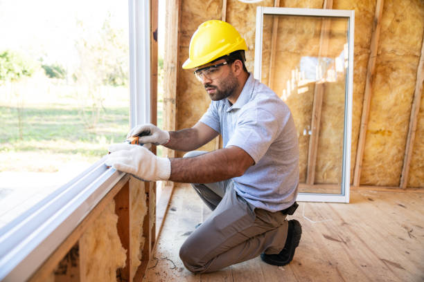Professional Window Installation technician working in USA